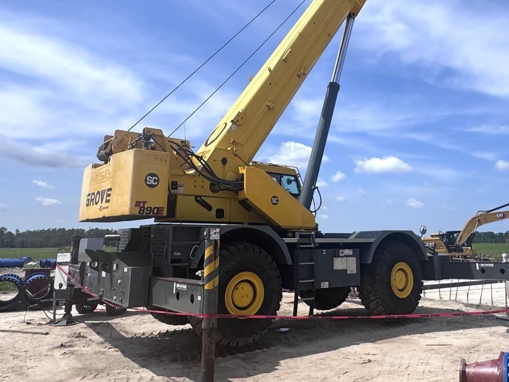Grove RT 890 E Ruwterrein kranen