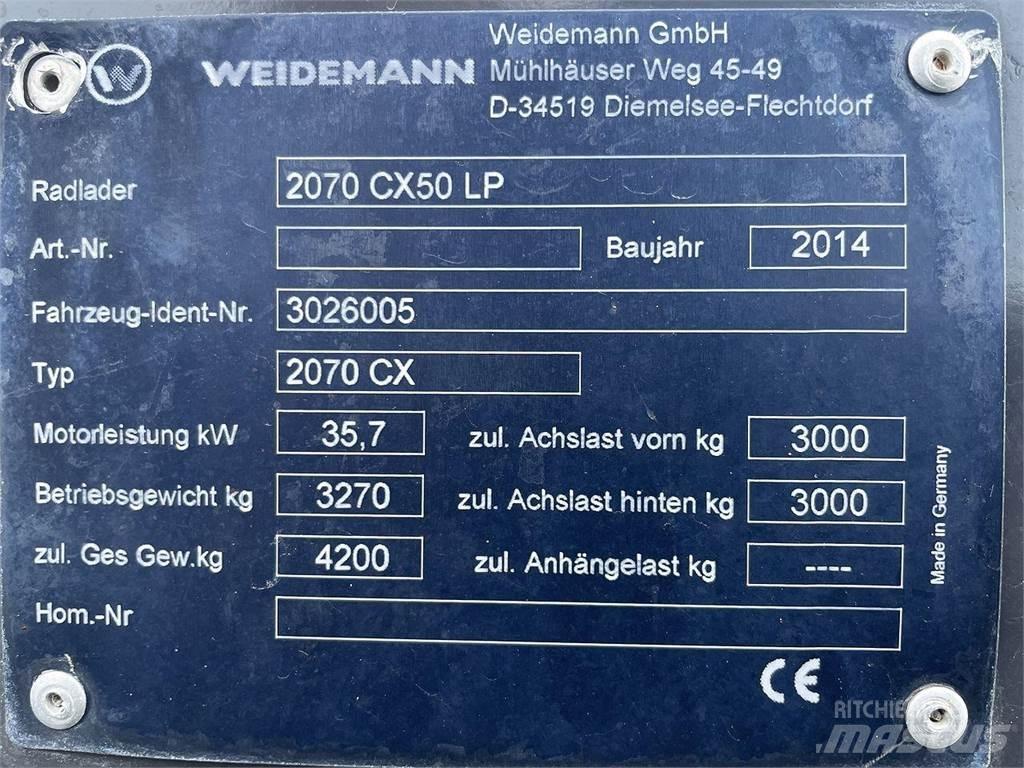 Weidemann 2070 Knik- en schrankladers