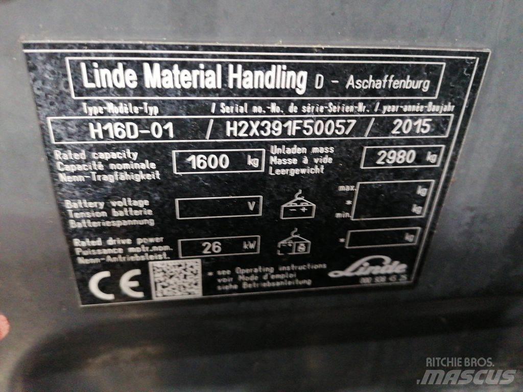 Linde H16D-01 Diesel heftrucks