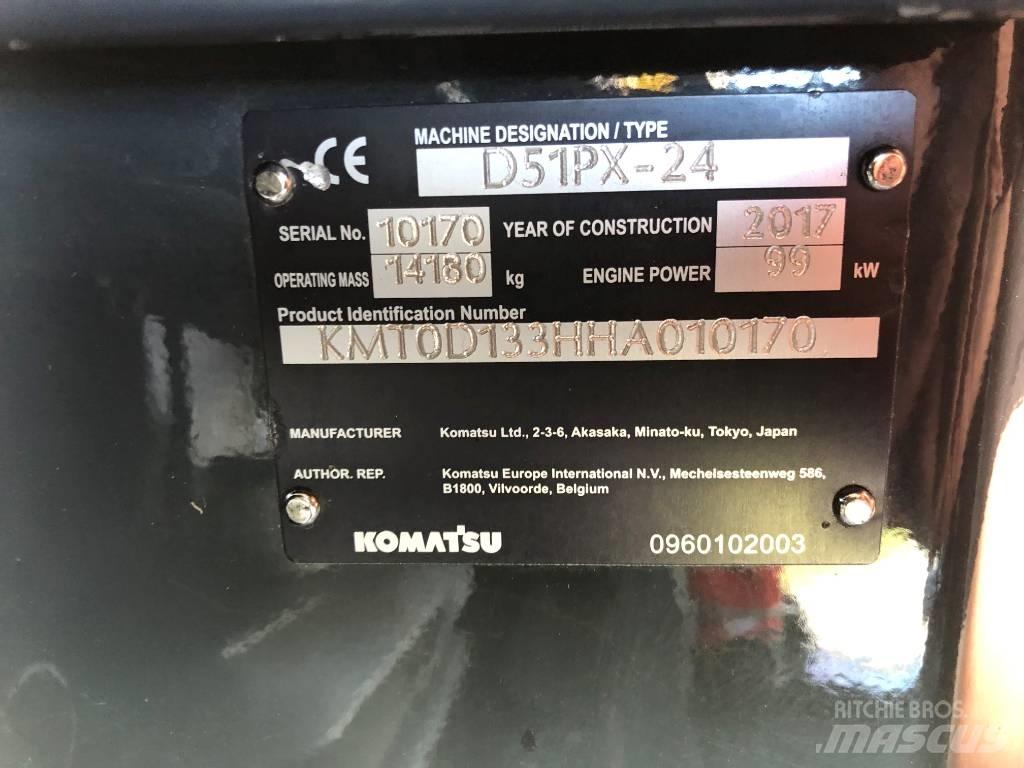 Komatsu D51PX-24 Rupsdozers