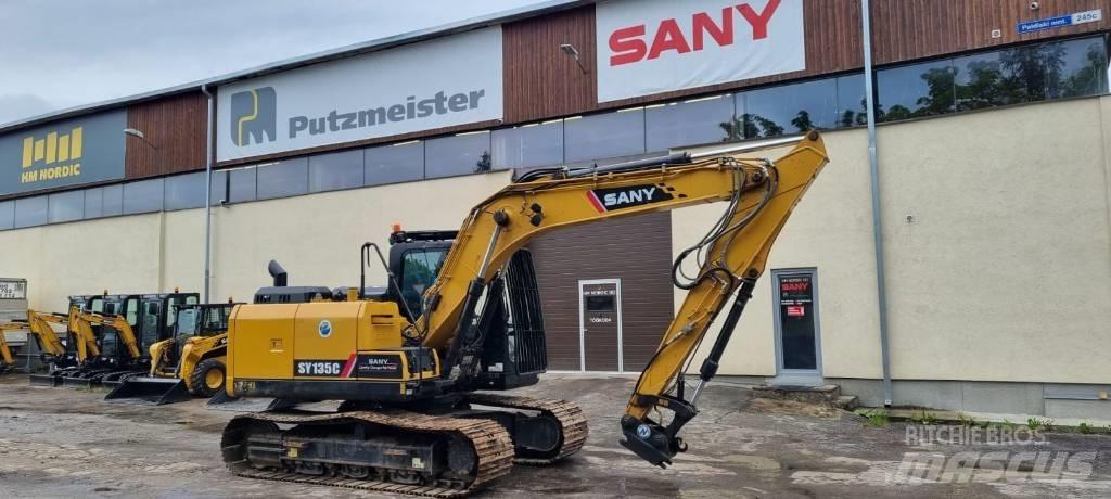 Sany SY 135 C Rupsgraafmachines