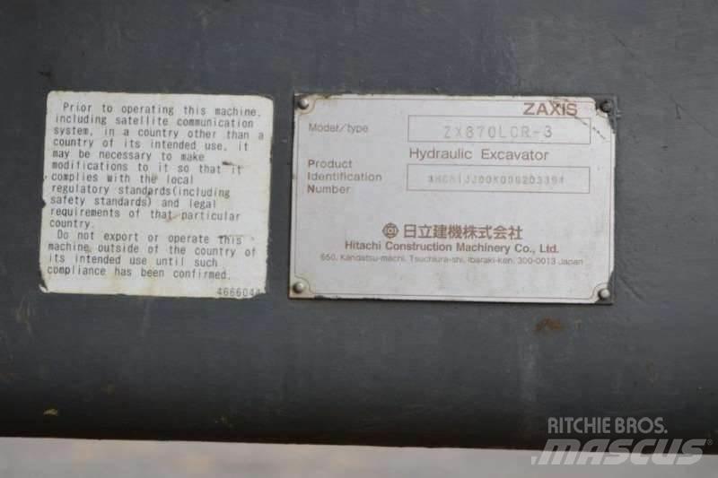 Hitachi ZX870 Minigraafmachines < 7t