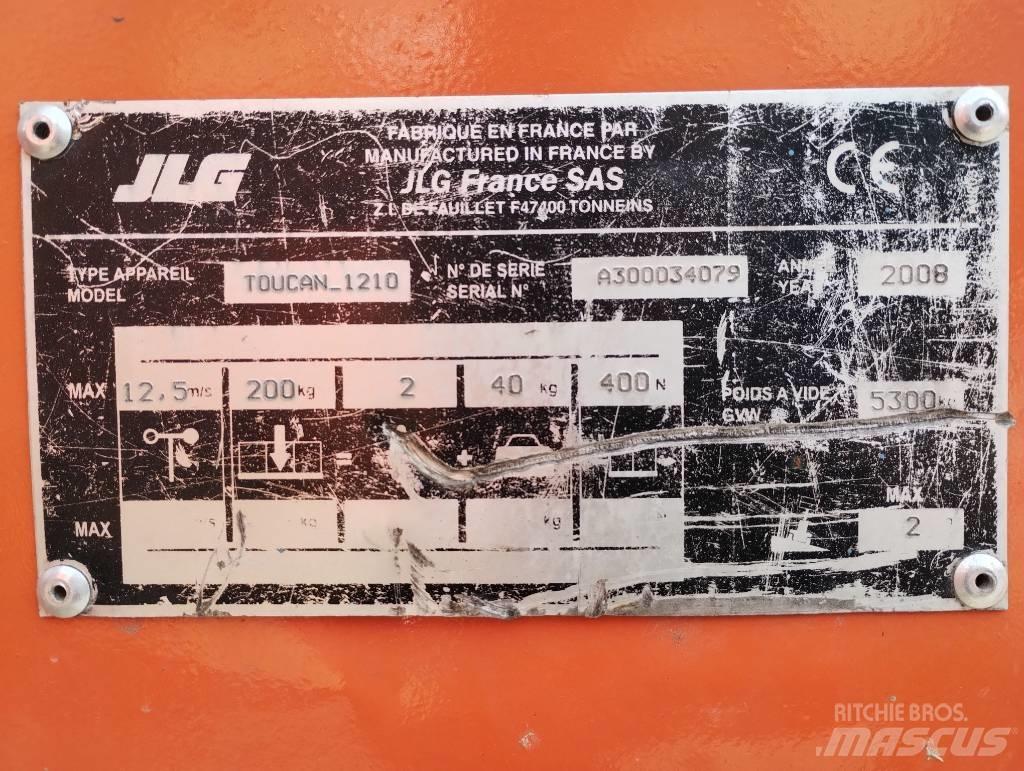 JLG Toucan 1210 Personenliften en invalideliften