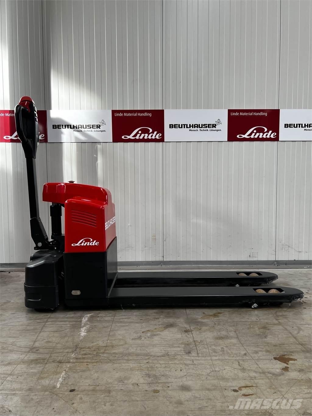 Linde MT15 Stapelaar meeloop