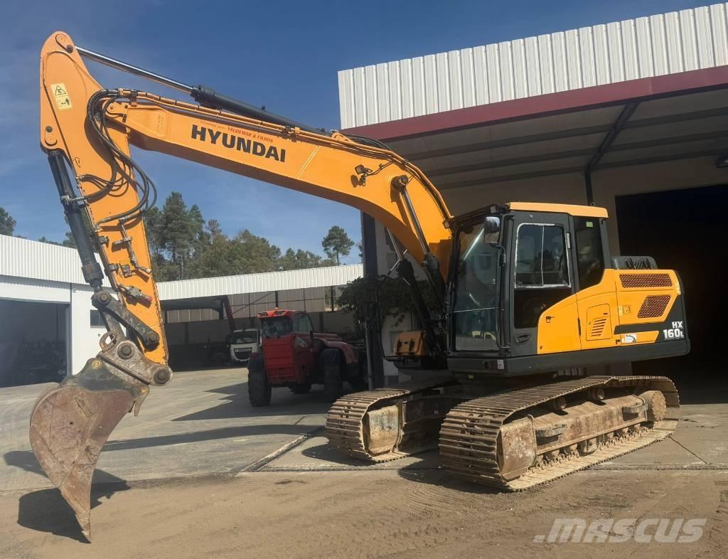 Hyundai HX 160 AL Rupsgraafmachines