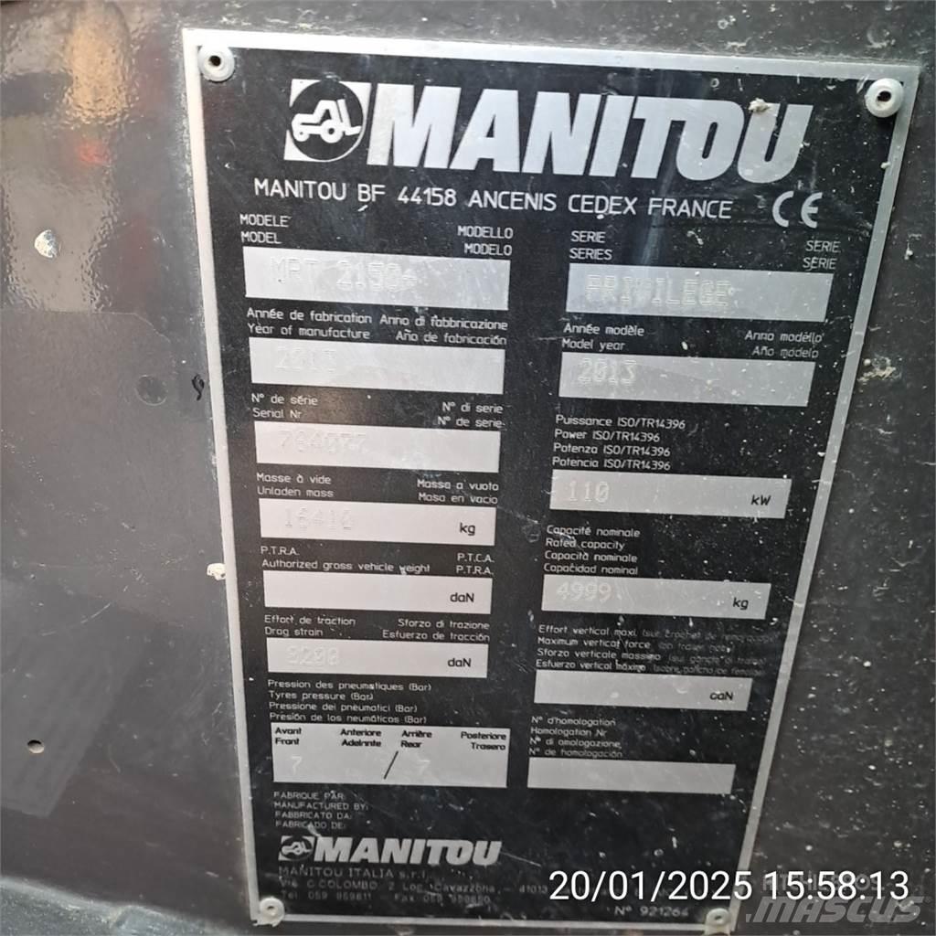 Manitou MT1440 Verreikers