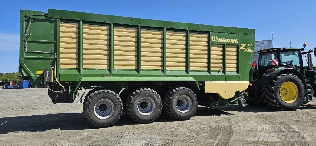 Krone ZX 470 GL Opraapwagens