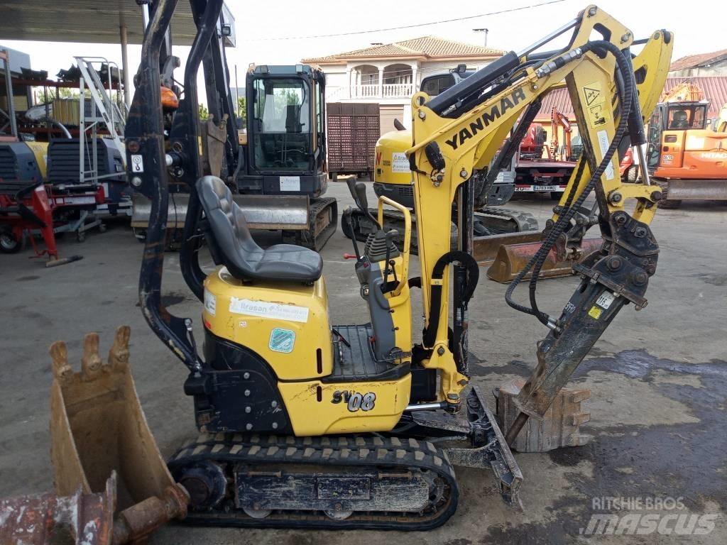 Yanmar SV08-1C Minigraafmachines < 7t
