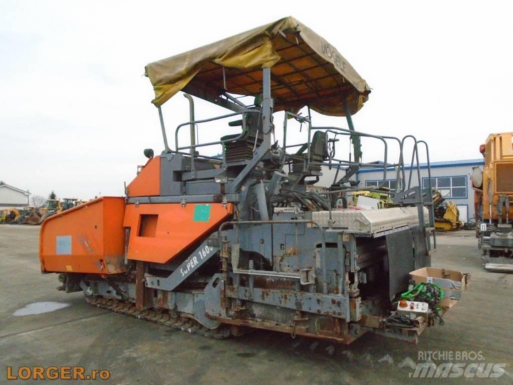 Vögele Super 1600 Asfaltafwerkmachines