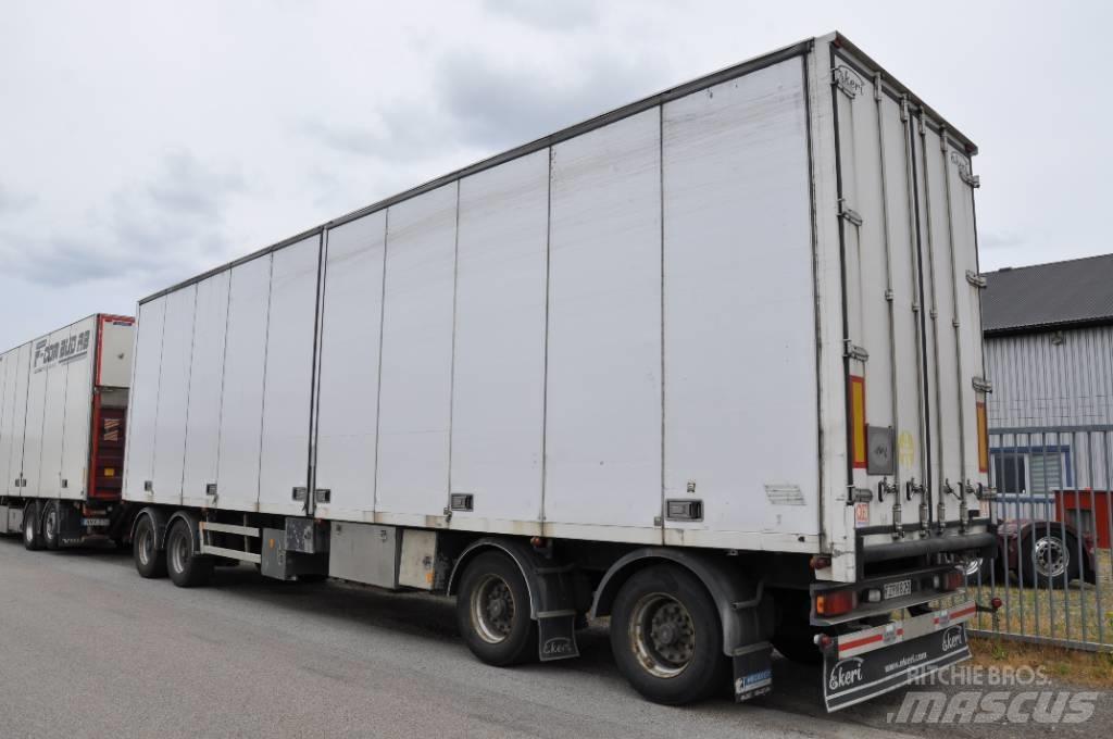 Ekeri L/L-4 Gesloten opbouw trailers