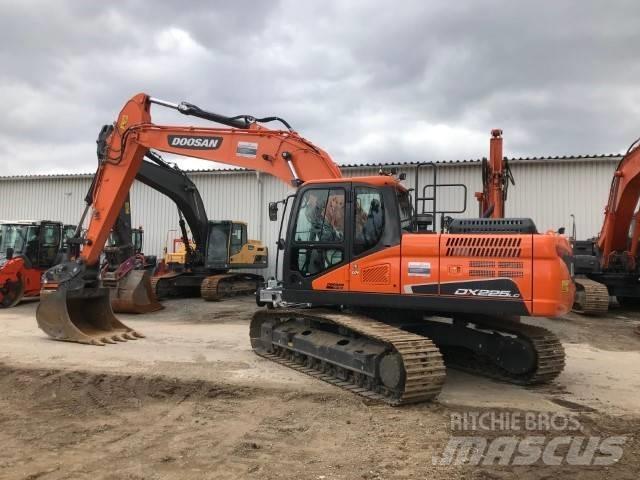 Doosan DX225LC-5 Rupsgraafmachines