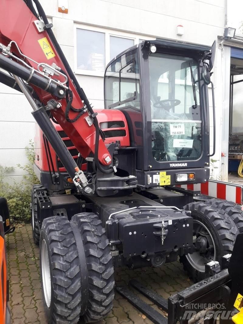 Yanmar B75W Wielgraafmachines