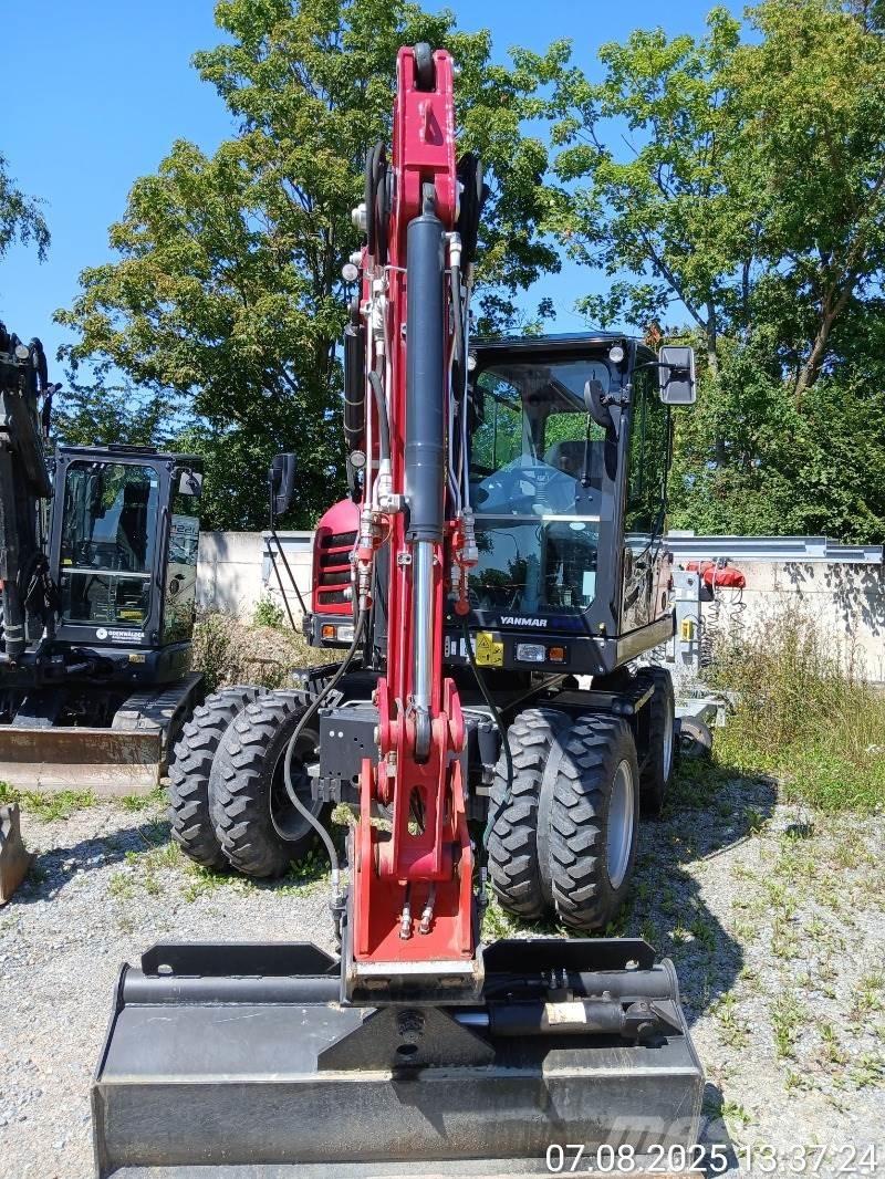 Yanmar B75W Wielgraafmachines