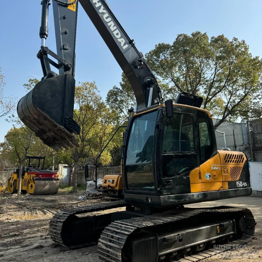 Hyundai R 150 Rupsgraafmachines