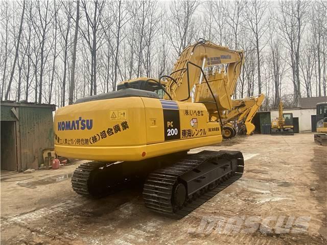 Komatsu pc200-7 Rupsgraafmachines