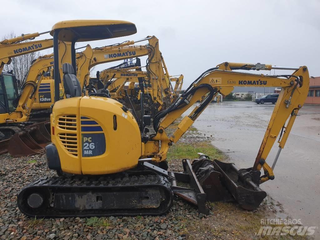 Komatsu PC26MR-3 Minigraafmachines < 7t