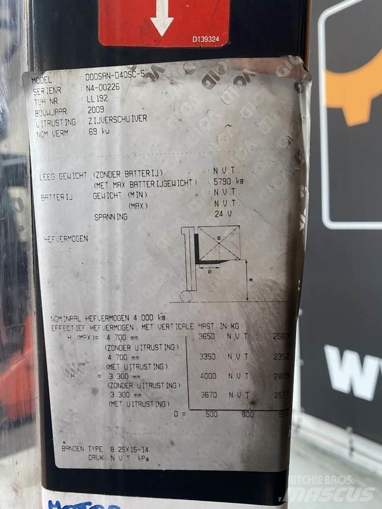 Doosan D40SC-5 Diesel heftrucks