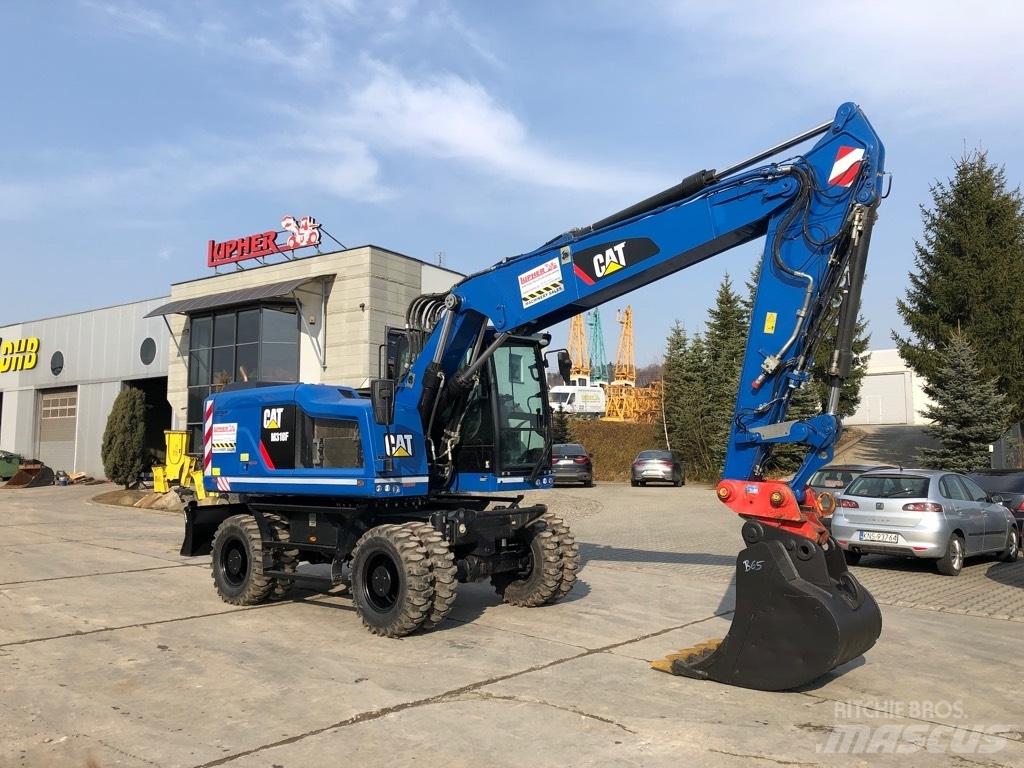 CAT M 318 F Wielgraafmachines