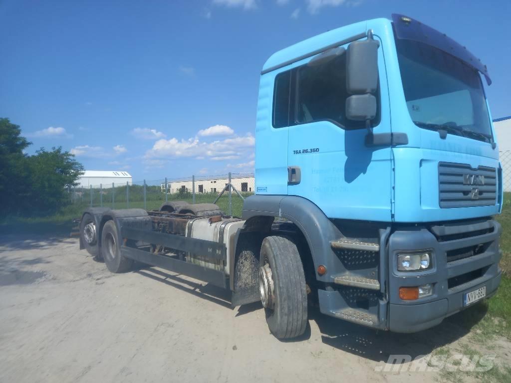 MAN 26.363 FNLC Chassis met cabine
