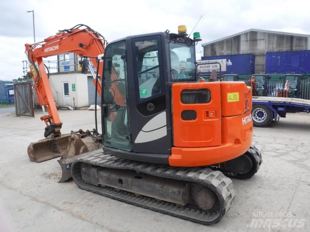 Hitachi ZX 85 US B-6 Midigraafmachines 7t - 12t