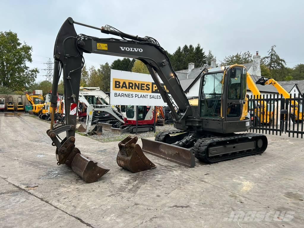 Volvo ECR 88 D Midigraafmachines 7t - 12t