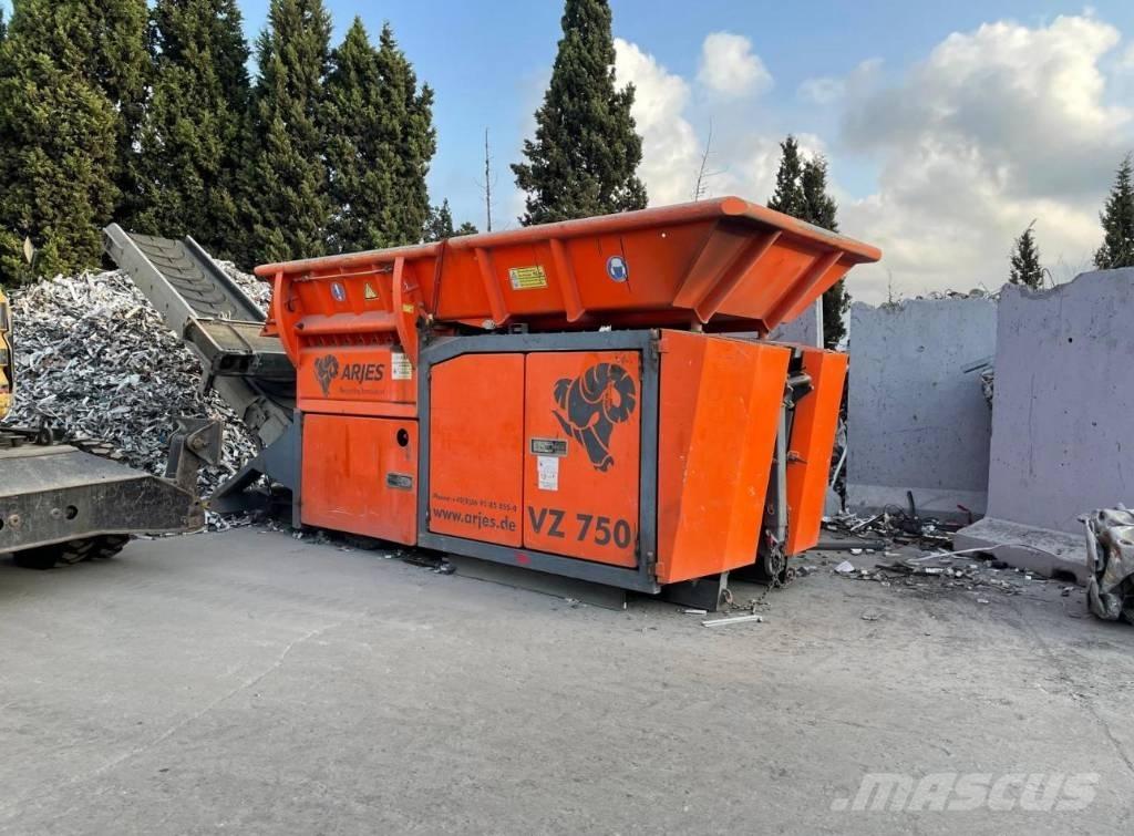 Arjes VZ 750 D Stobbenfreesmachines