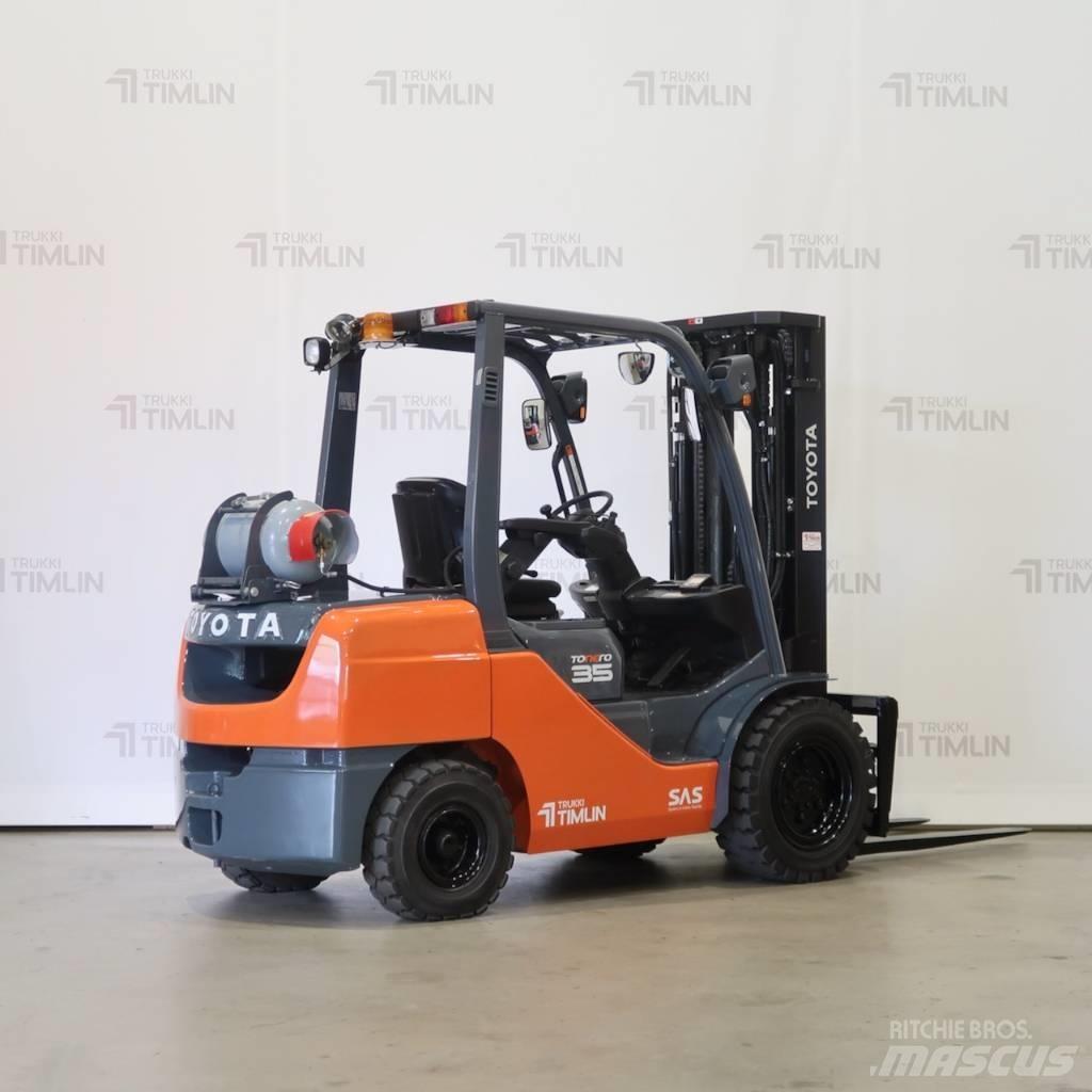 Toyota 02-8FGJF35 LPG heftrucks
