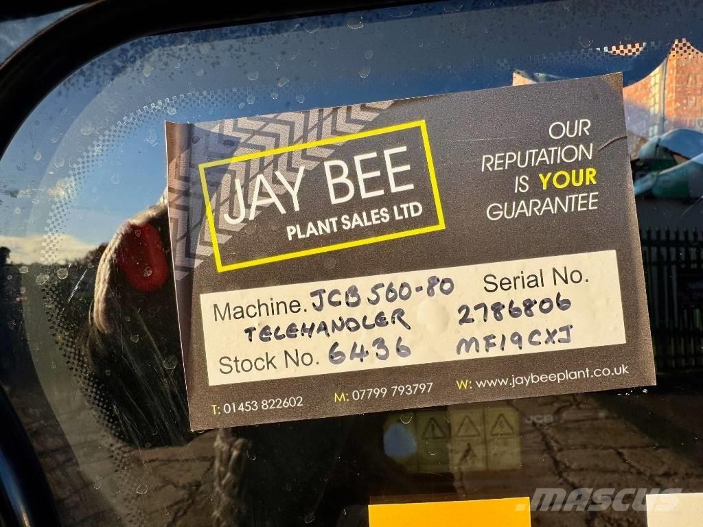 JCB 560-80 Verreikers