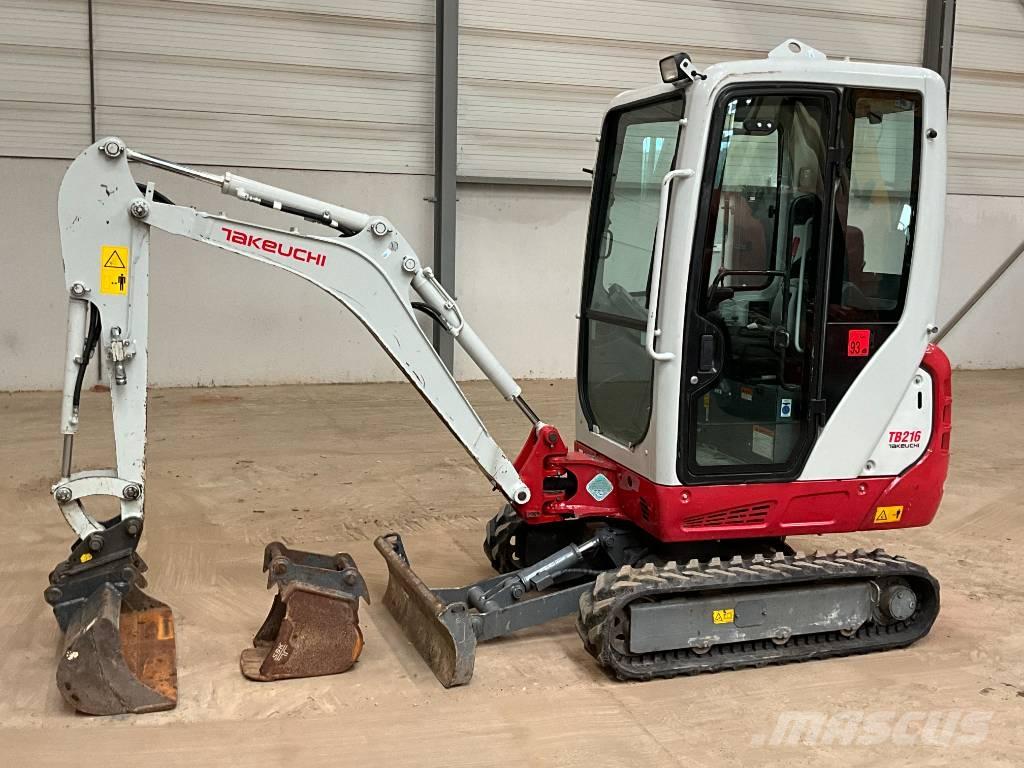 Takeuchi TB 216 Minigraafmachines < 7t
