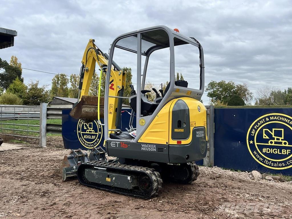 Wacker Neuson ET16 Minigraafmachines < 7t