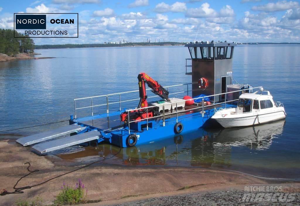  Nop  transport ship Werkboten en pontons
