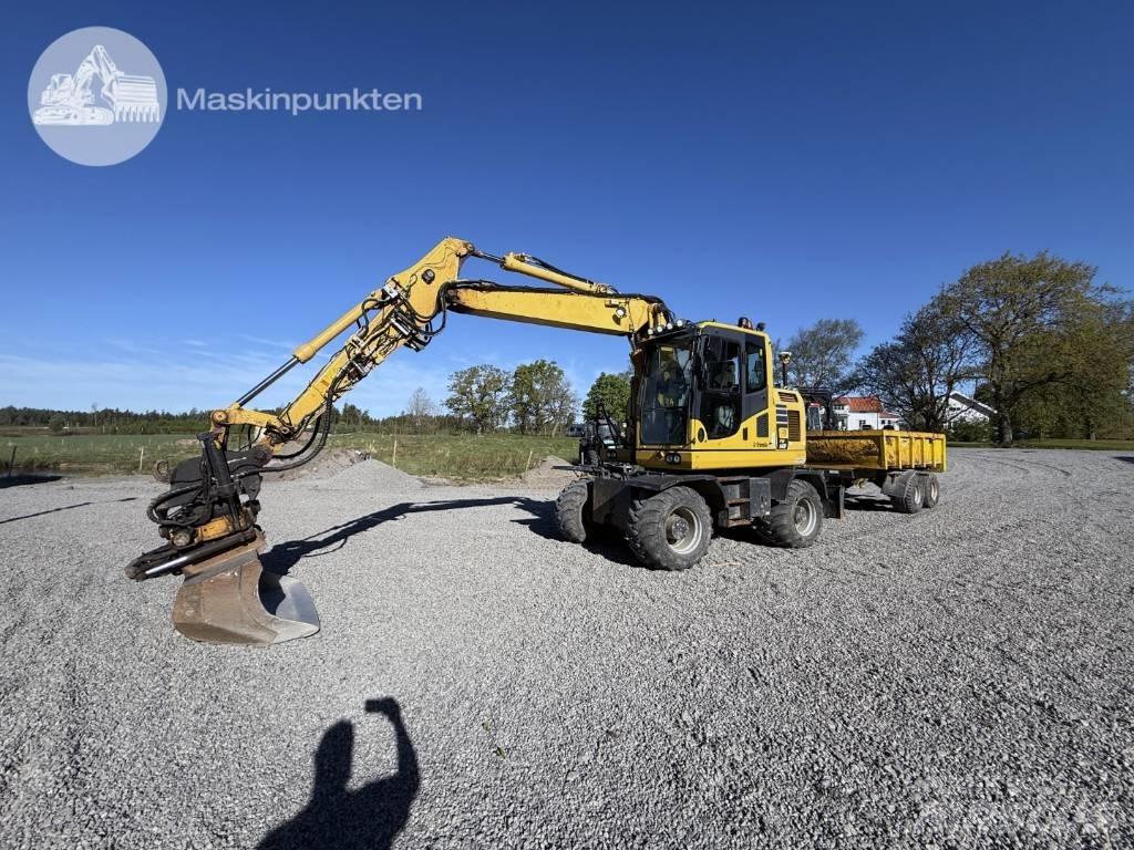 Komatsu PW 148-10 Wielgraafmachines