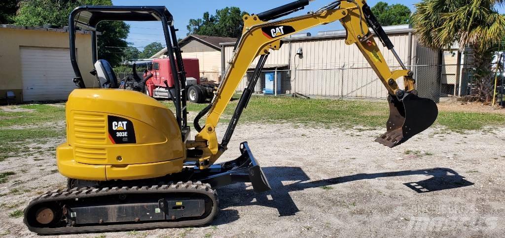 CAT 303 E CR Minigraafmachines < 7t
