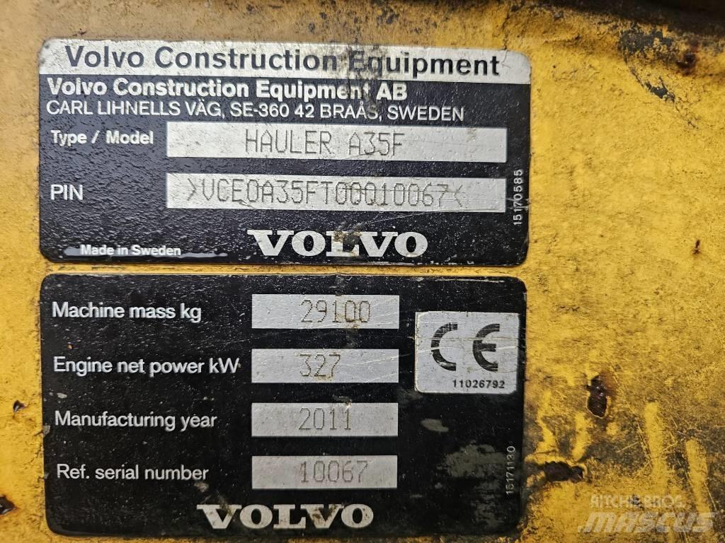 Volvo A 35 F Knik dumptrucks