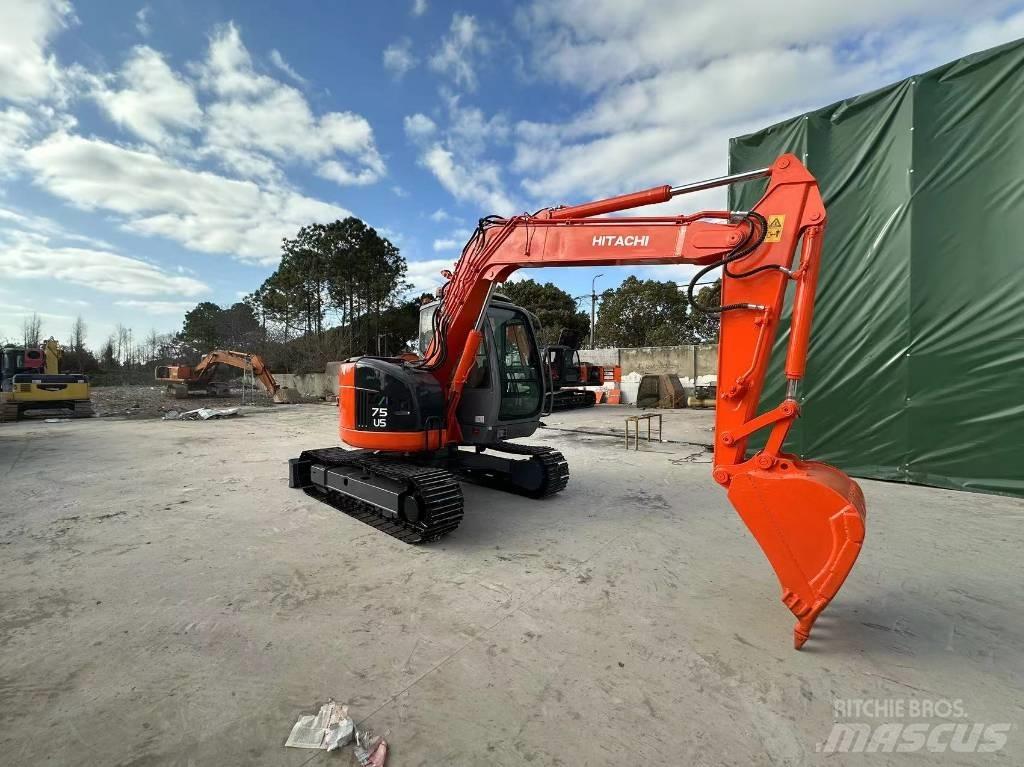 Hitachi ZX75US Minigraafmachines < 7t