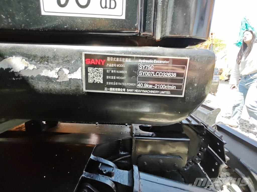 Sany SY 75 C pro Rupsgraafmachines