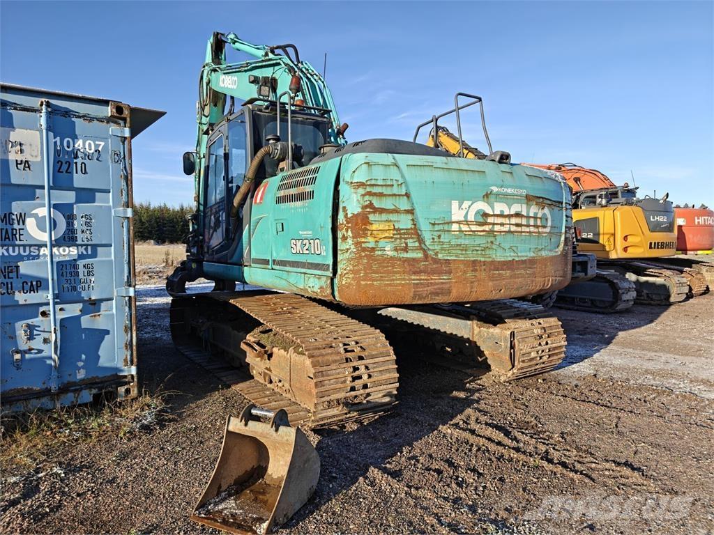 Kobelco SK210 Rupsgraafmachines