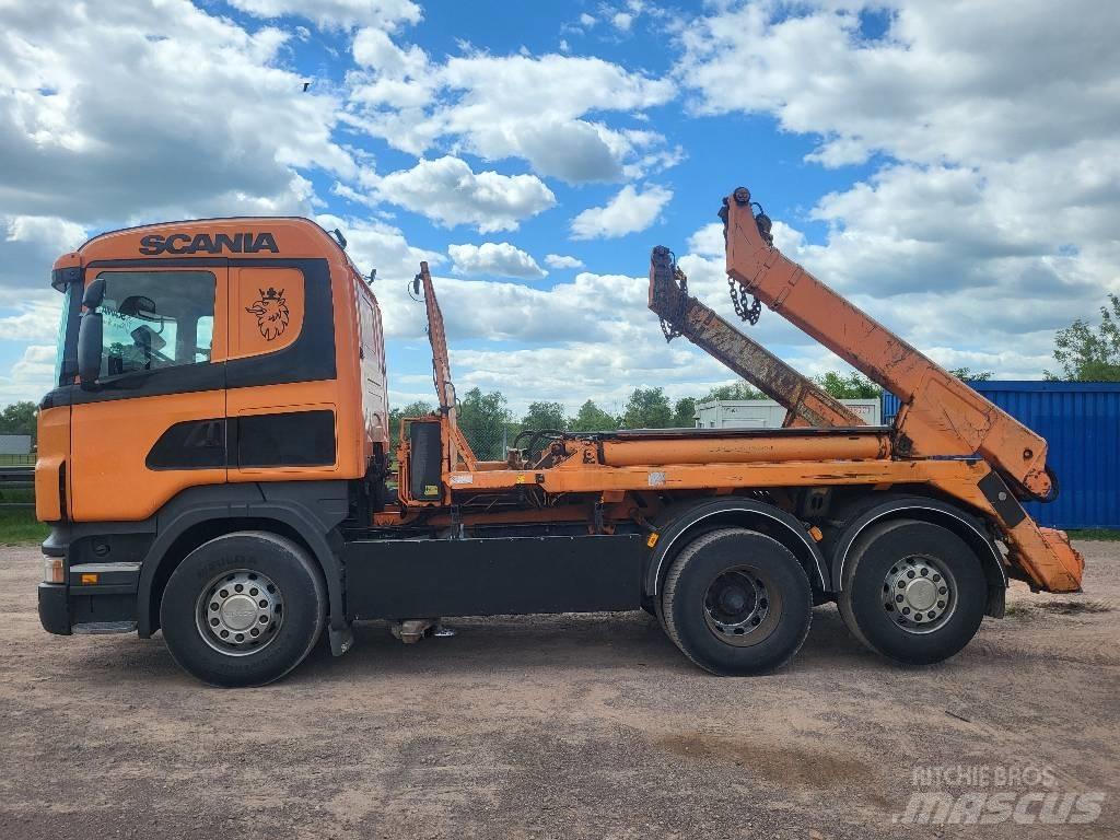 Scania R420LB 6x2 Opslag containers