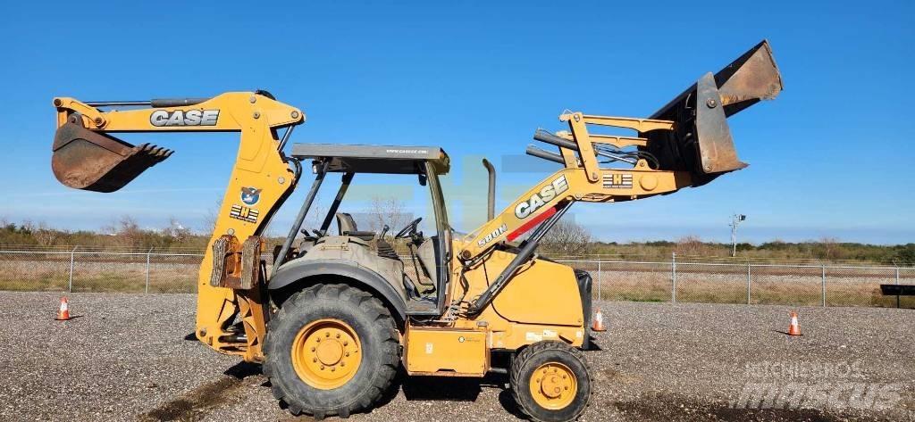 CASE 580 N Graaf-laadcombinaties