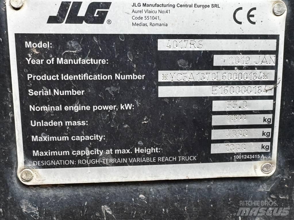 JLG 4017RS Verreikers