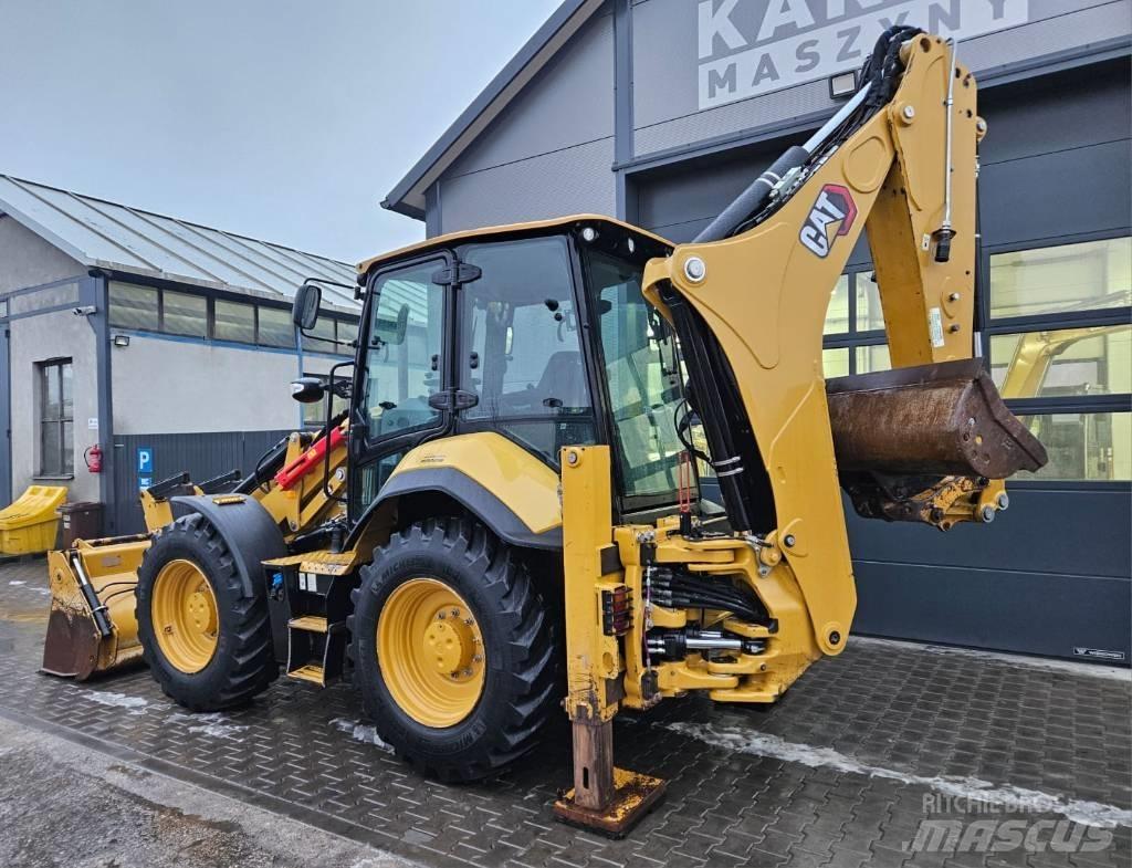 CAT 444 E Graaf-laadcombinaties