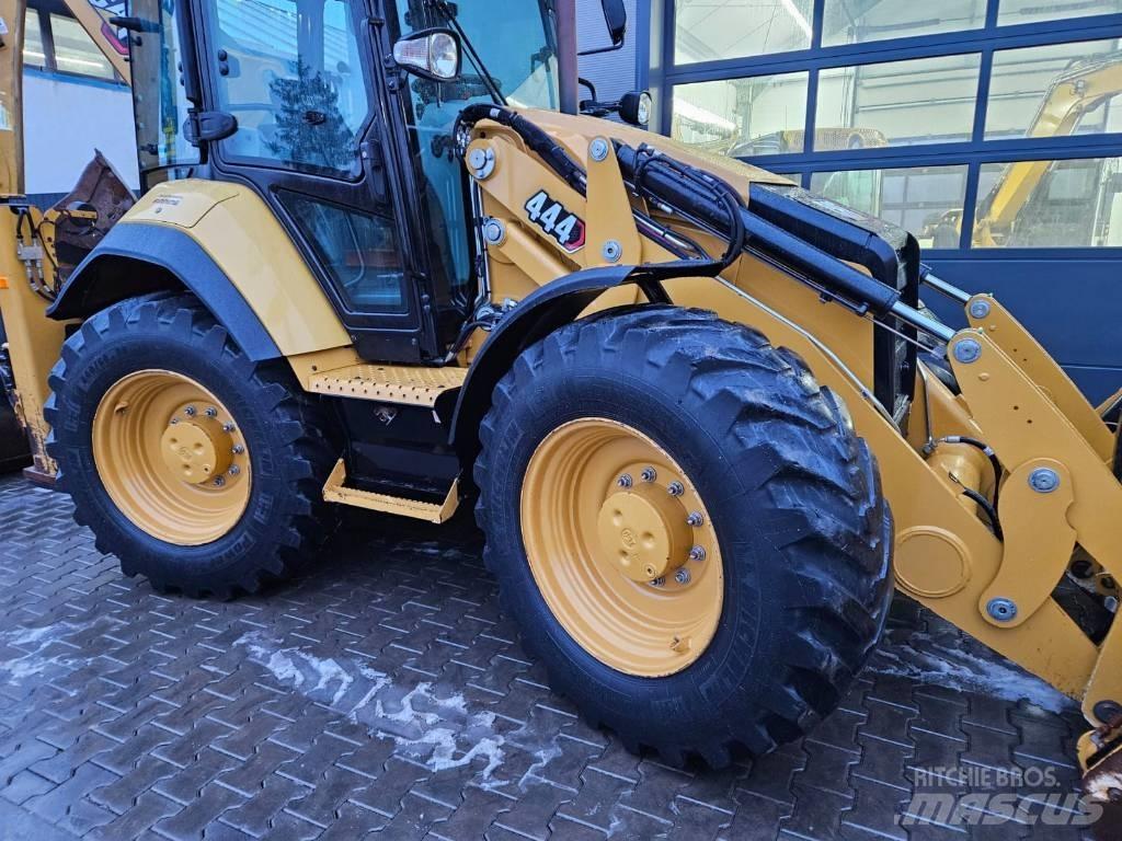CAT 444 E Graaf-laadcombinaties