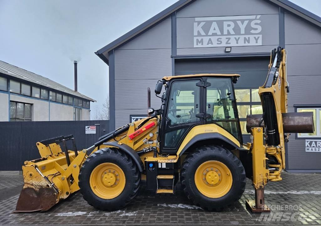 CAT 444 E Graaf-laadcombinaties