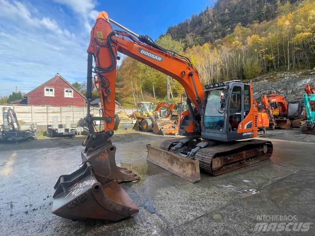 Doosan DX140LCR-5 Rupsgraafmachines