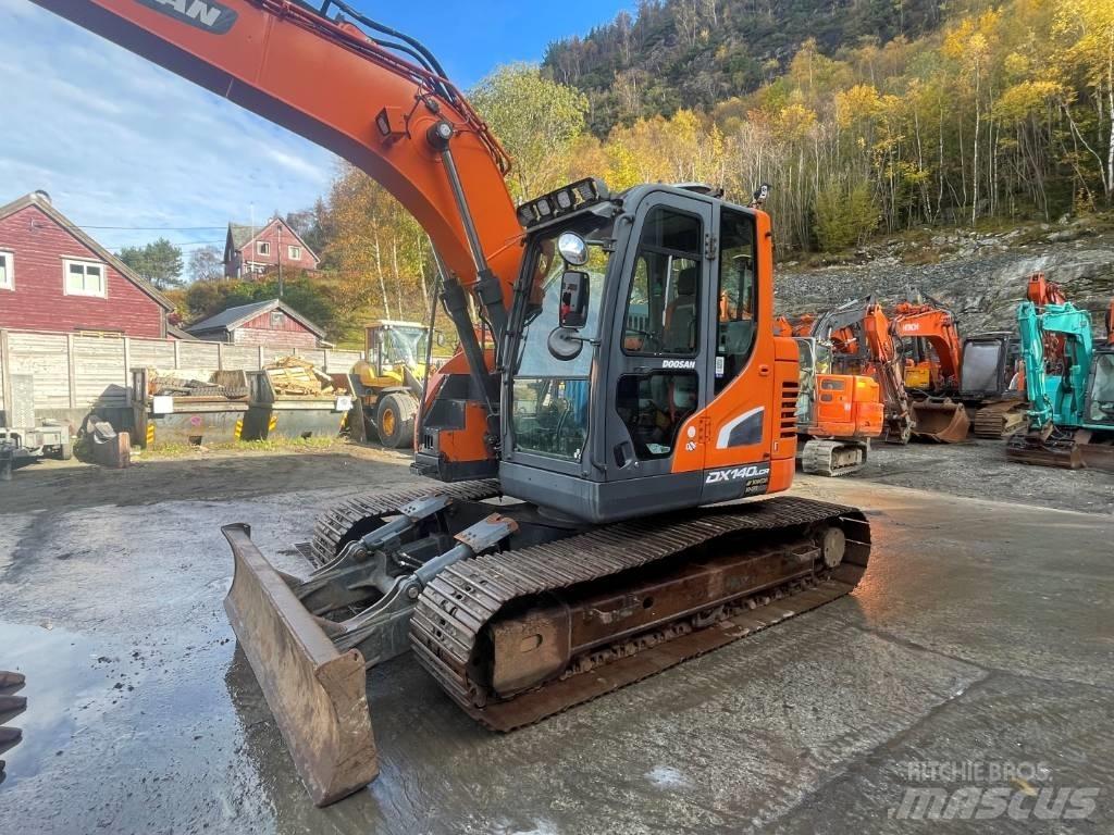 Doosan DX140LCR-5 Rupsgraafmachines