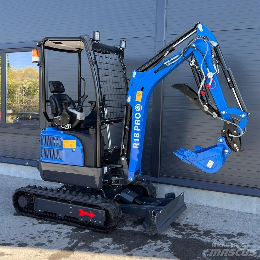 Rippa R18 Pro Minigraafmachines < 7t