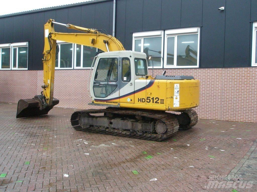Kato HD512-3 Rupsgraafmachines