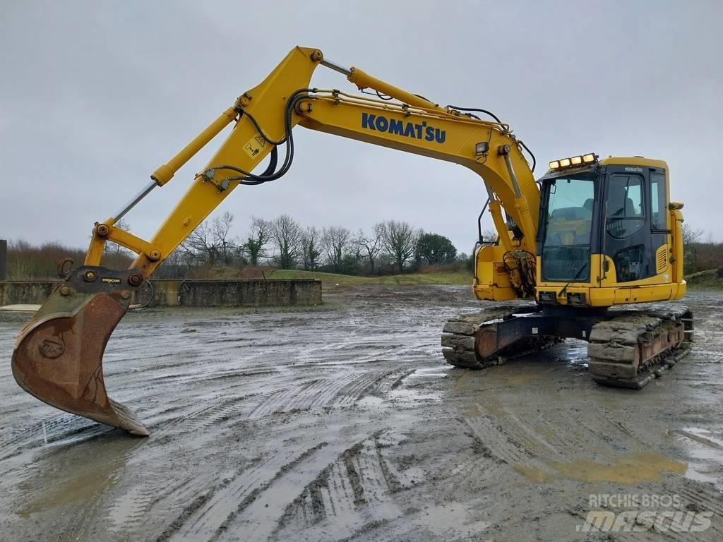 Komatsu PC138US-11 Rupsgraafmachines