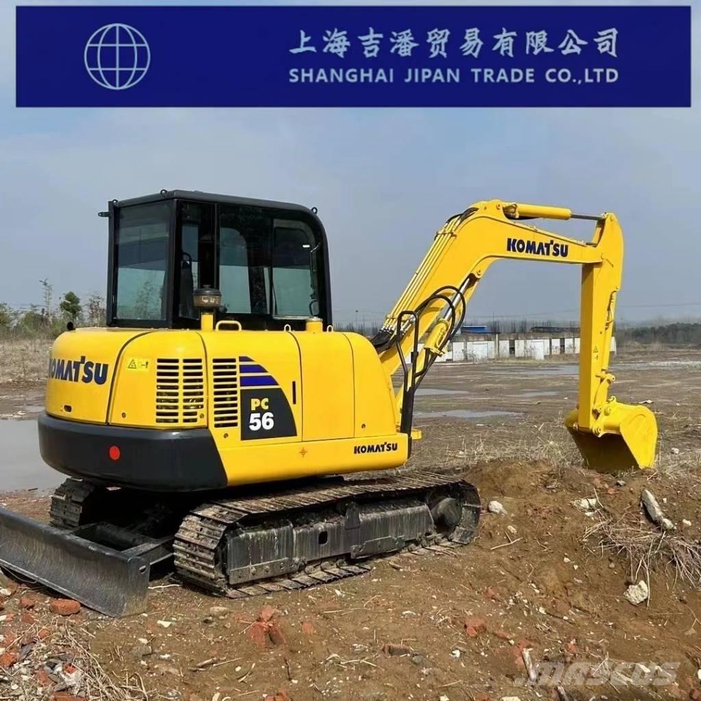 Komatsu PC 56 Rupsgraafmachines