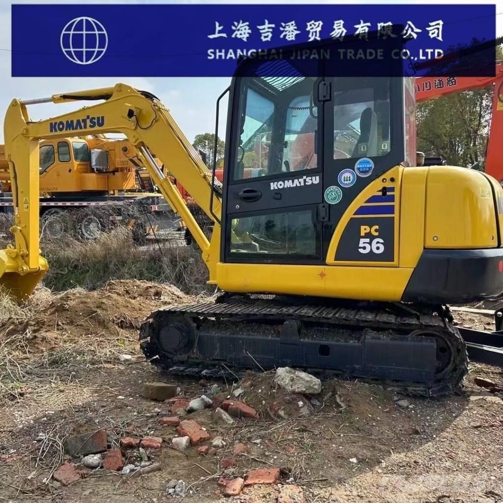 Komatsu PC 56 Rupsgraafmachines